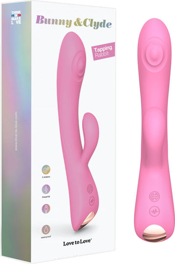 Love to Love Vibrator Rabbit 12cm Pink