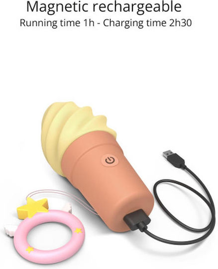 Love to Love Klitoris Vibrator Fleisch