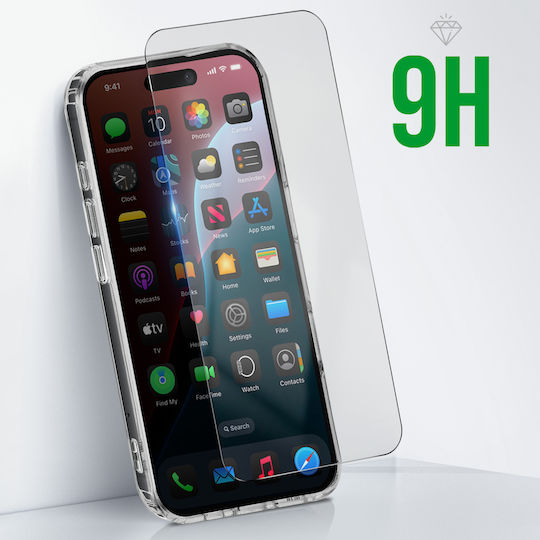 4smarts Hülle Magsafe iPhone 16 Pro Max Stoßfest Panzerglas 9H Transparent