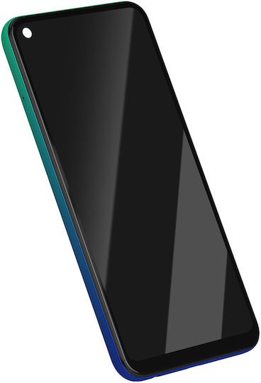 Clappio LCD-Bildschirm + Touchpanel Huawei P40 Lite E Gehäuse Blau