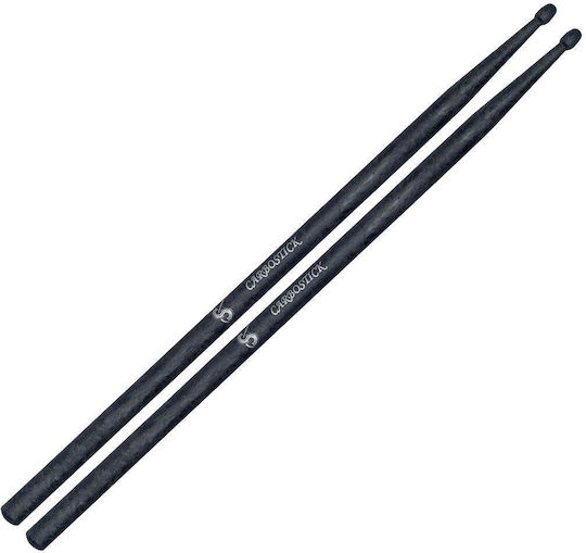 Carbostick Carbon Drumsticks Drums CT 7A in Silver Color