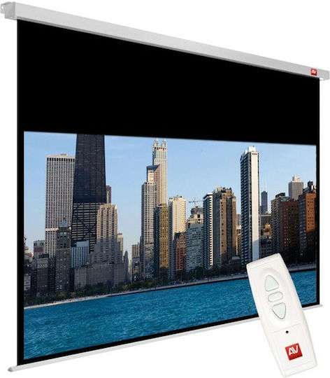 Avtek Ηλεκτρική Οθόνη Προβολής Projector Τοίχου Video με Λόγο Εικόνας 4:3 260x195cm