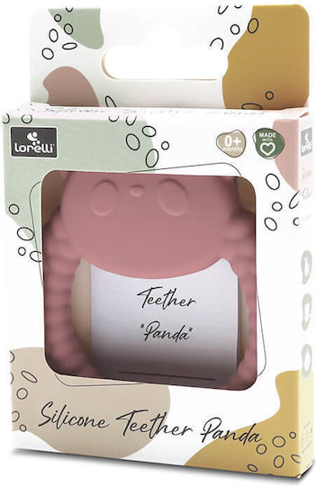 Lorelli Panda Teething Ring made of Silicone for 0 m+