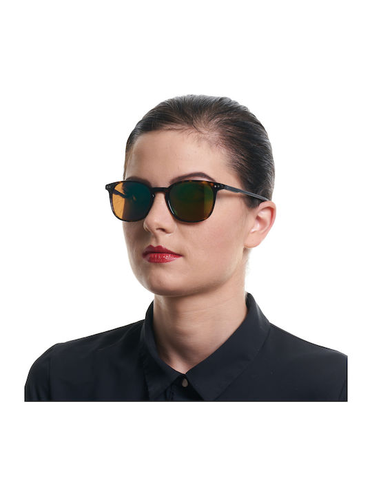 Helly Hansen Unisex Γυαλιά Ηλίου με Καφέ Ταρταρούγα Κοκκάλινο Σκελετό και Καφέ Φακό HH5011-C03