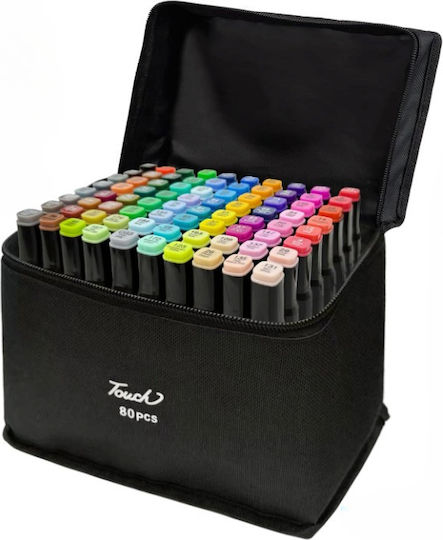 Marker Gestaltung von 1mm Set 80 Farben