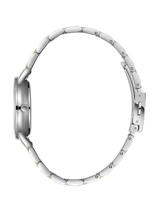 Lee Cooper Γυναικείο Ρολόι 30mm Μπαταρίας με Μεταλλικό Μπρασελέ