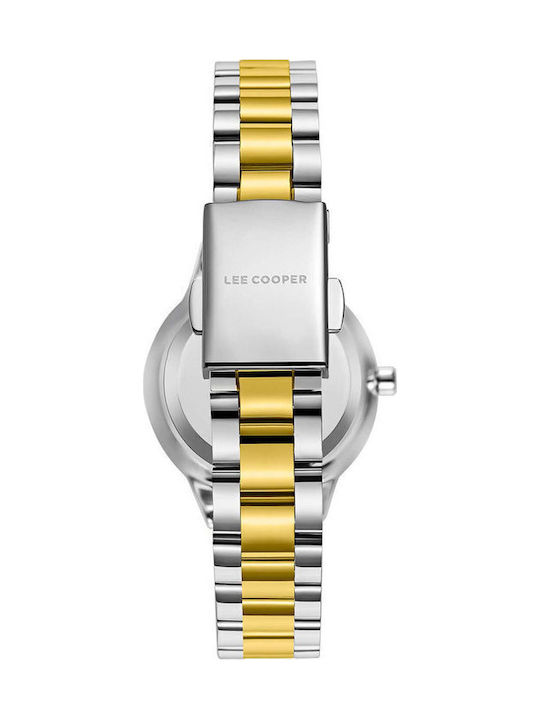 Lee Cooper Γυναικείο Ρολόι 30mm Μπαταρίας με Μεταλλικό Μπρασελέ