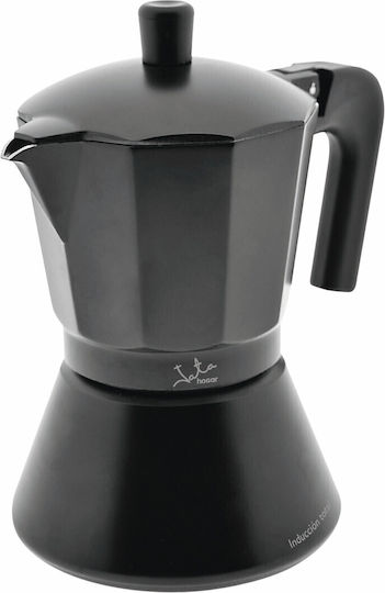 Jata 12 Electric Stovetop Espresso Pot for 12 Cups Brown