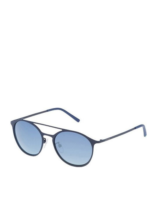 Sting Clap Clap 2 SS 4902 92EX Men's Sunglasses with Blue Metal Frame and Blue Lens
