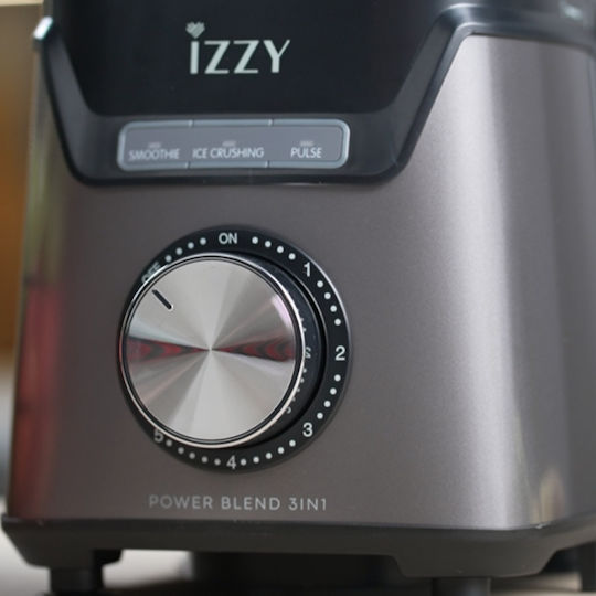 Izzy IZ-6501 Блендер със Стъклена Кана 1,5 л 1200W Черен