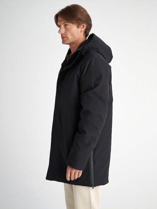 Winter Jacke Parka Schwarz