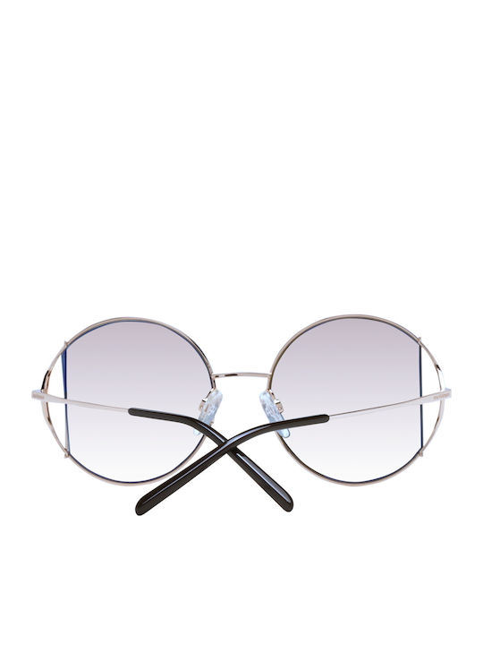 Ana Hickmann Women's Sunglasses with Rose Gold Metal Frame AH3192 04D