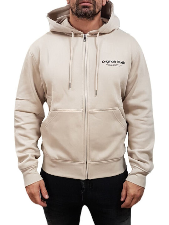 Jack & Jones Moonbeam, Ecru с Качулка