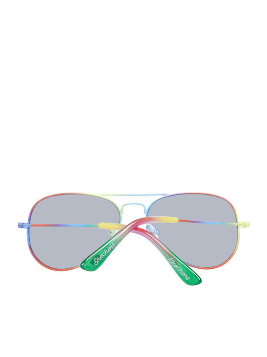 Skechers Bărbătești Ochelari de soare cu Multicolor Cadru și Gri Lentilă SE9069 77X