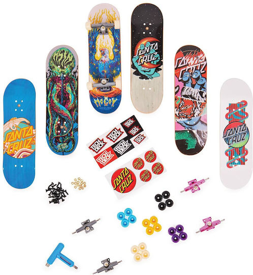 Spin Master Miniature Toy Sk8 Shop Bonus Pack TechDeck for 6+ Years Old (Various Designs/Assortments of Designs) 1pc