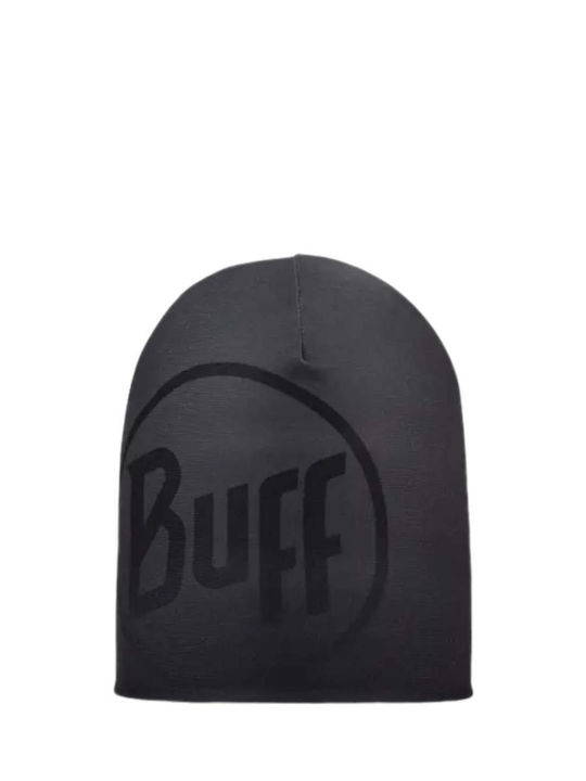 Ecostretch Beanie Masculin Reversibil Căciulă Tricotat în culoarea Negru