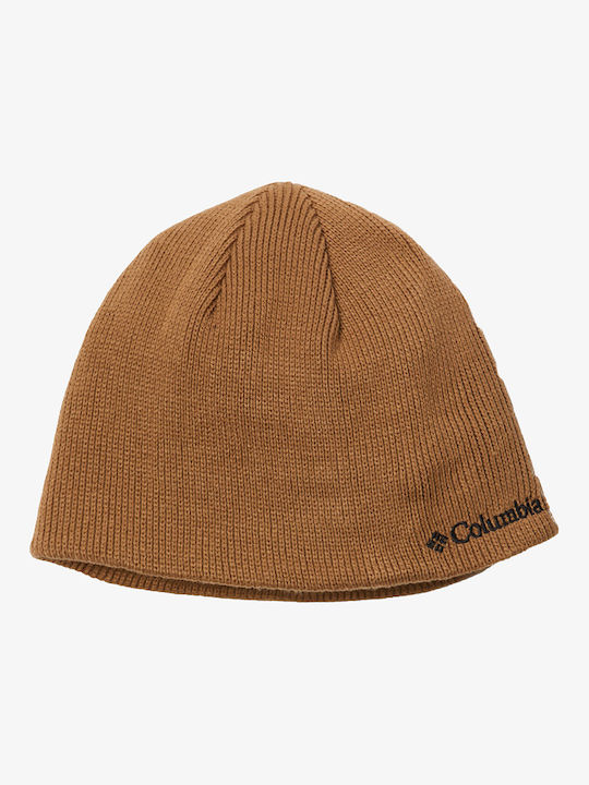 Columbia Bugaboo Beanie Unisex Beanie Knitted in Beige color