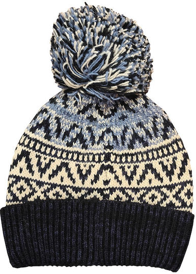 Beanie Γυναικείος Σκούφος Πλεκτός σε Εκρού χρώμα