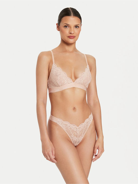 Damen Slip Cappuccino Tan, Brown