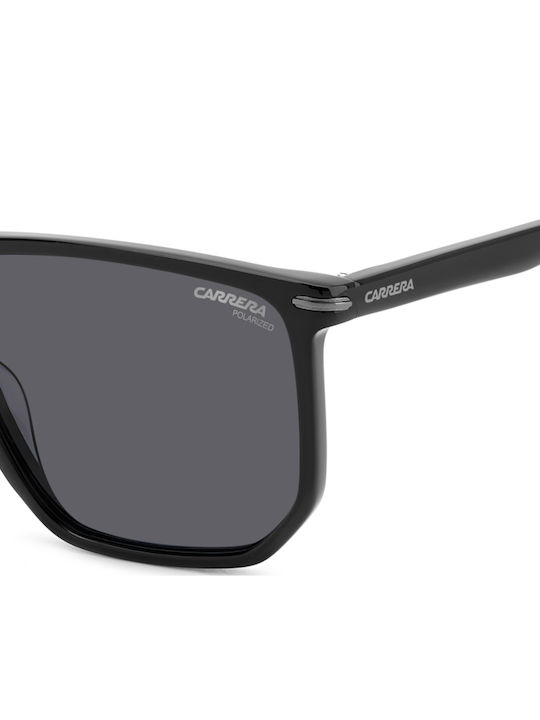 Carrera Herren Sonnenbrille mit Schwarz Kunststoff Gestell und Schwarz Linse 329/S 08A/M9