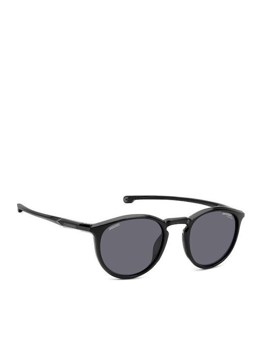 Carrera Unisex Γυαλιά Ηλίου με Μαύρο Κοκκάλινο Σκελετό και Γκρι Φακό 035/S 807/IR