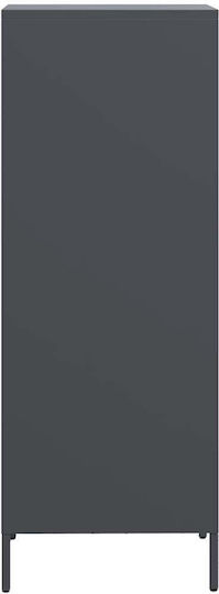 Metal Office Cabinet Anthracite 35x39x103.5cm