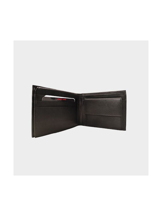 Polo Club Set Men's Leather Wallet Black