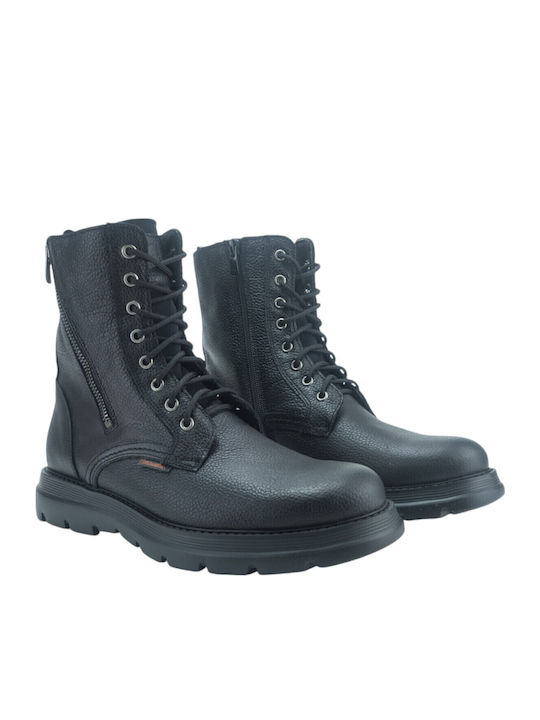 Piele Negru Ghete barbati Anatomic