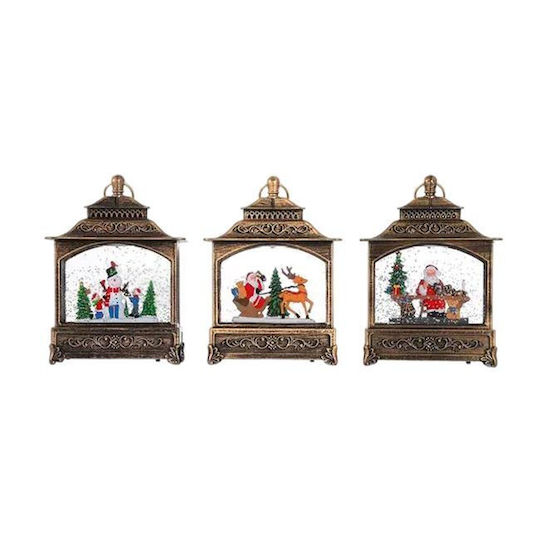 Christmas Decorative Fireplace Lighted 15x10x20cm