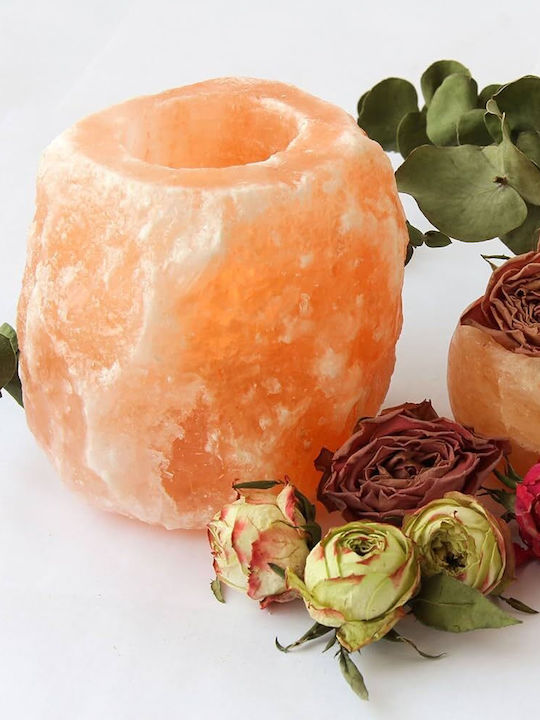 Κηροπήγιο Αλάτι Ιμαλάιων Himalayan Salt Tealight Holder 10cm 1,15kg