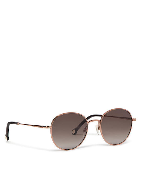 Tommy Hilfiger Sunglasses with Rose Gold Metal Frame and Brown Gradient Lens TH1877/S DDB