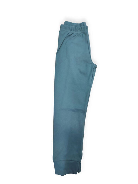 Natura Kids' Pajamas Winter Blue, Green