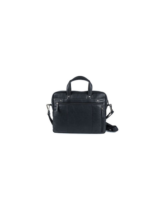 Leather Creations XK Men's Bag Handbag Black