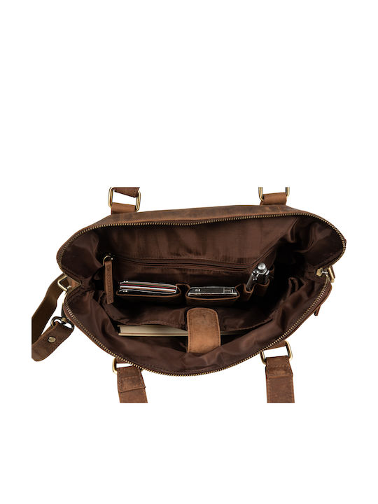 Herrentasche Schulter / Crossbody Braun