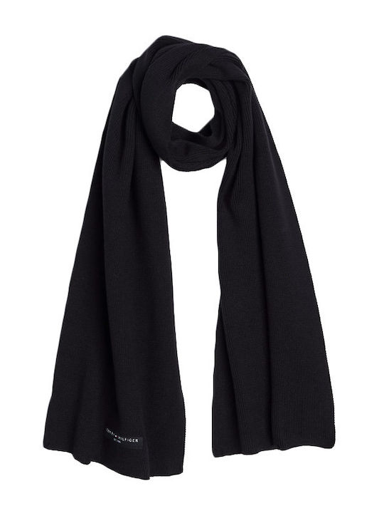 Masculin Set cu Căciulă Tricotat în culoarea Negru
