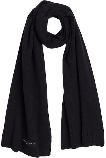Masculin Set cu Căciulă Tricotat în culoarea Negru