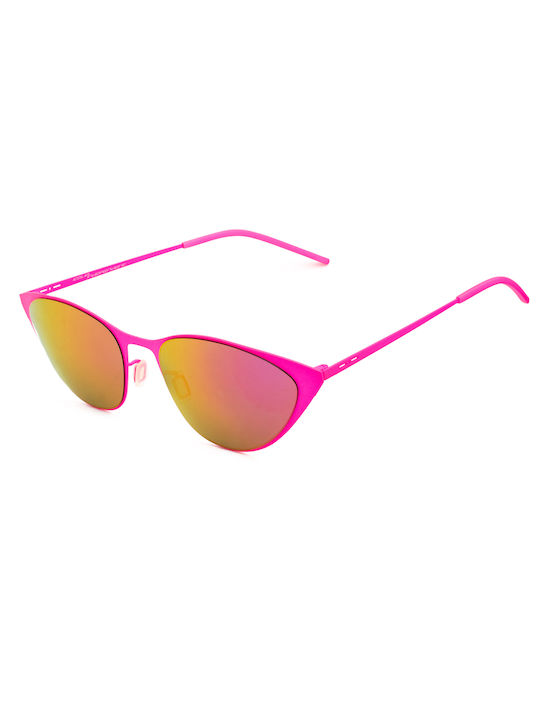 Italia Independent Women's Sunglasses with Pink Metal Frame 0203.018.000