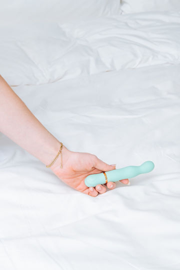 Natural Glow Vibrator G-Punkt 15cm Türkis