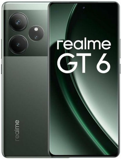 Realme GT 6 5G Dual SIM (16/512GB) Razor Green