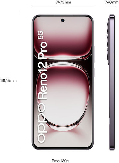 Oppo Reno12 Pro 5G Dual SIM (12/512GB) Negru Nebula