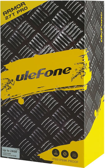 Ulefone Armor 27T Pro 5G Dual SIM (12/256GB) Smartphone Rezistent Negru