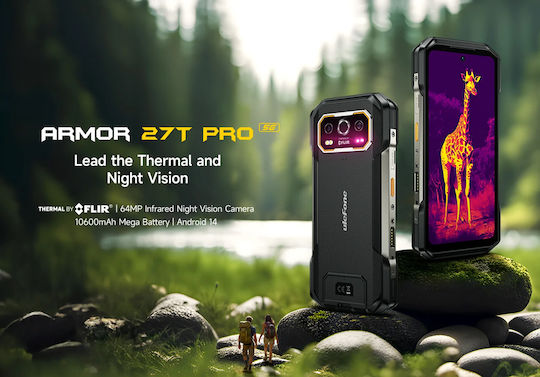 Ulefone Armor 27T Pro 5G Dual SIM (12/256GB) Smartphone Rezistent Negru