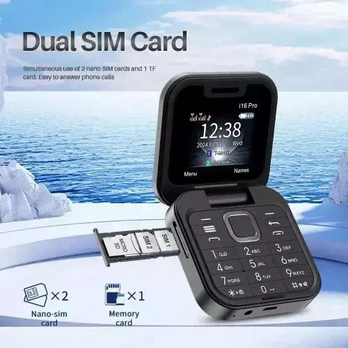 Andowl P9 Pro Dual SIM Κινητό με Κουμπιά (Αγγλικά) Μαύρο