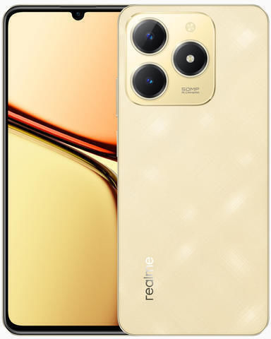 Realme C61 Dual SIM (6/128GB) Auriu Strălucitor