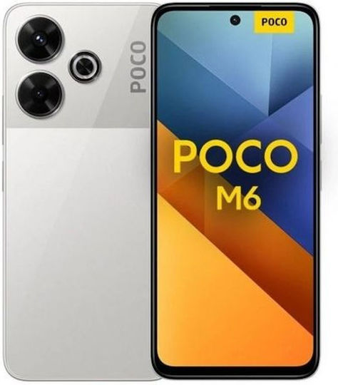 Xiaomi Poco M6 Dual SIM (8GB/256GB) Silver