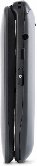 Panasonic KX-TU446 Single SIM Telefon Mobil cu Butoane Mari Gri