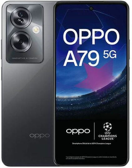Oppo A79 5G Dual SIM (4GB/128GB) Mystery Black | Skroutz.gr