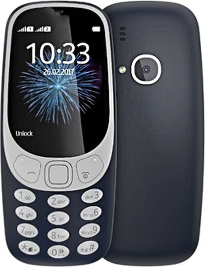 L8STAR Q3310 Mini Dual SIM Κινητό με Κουμπιά Μαύρο