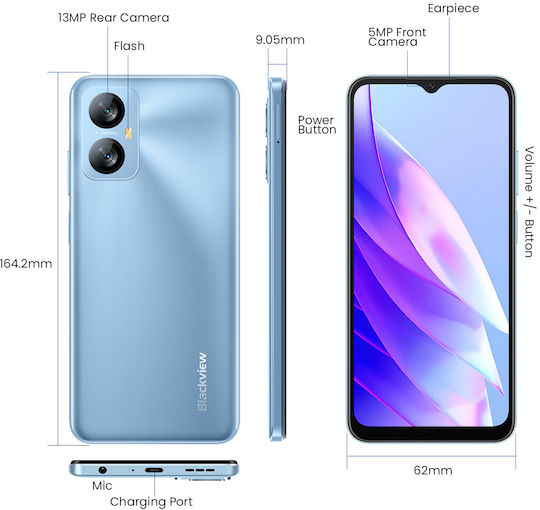 BlackView Shark 8 Dual SIM (8/256GB) Пламено Златен