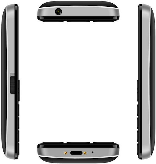 MyPhone Halo A LTE Dual SIM Κινητό με Μεγάλα Κουμπιά Μαύρο